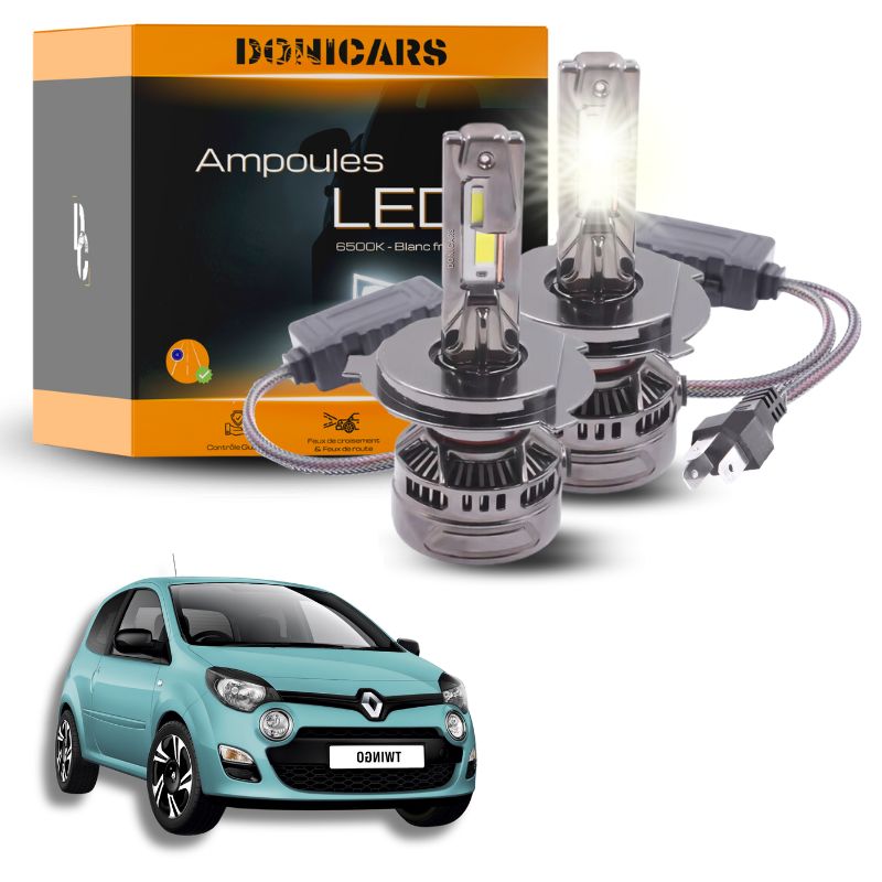Pack Ampoules LED H4 140W Canbus - Renault Twingo II 2 (2007 à 2014) Donicars