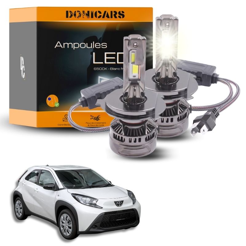 Pack Ampoules LED H4 140W Canbus - Toyota Aygo X (2021 à 2023) Donicars