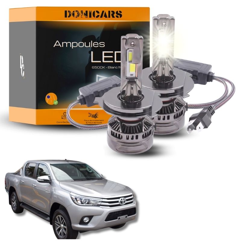 Pack Ampoules LED H4 140W Canbus - Toyota Hilux VIII (2015 à 2023) Donicars