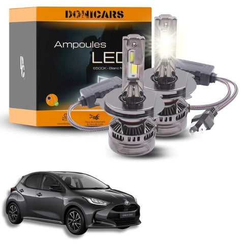 Pack Ampoules LED H4 140W Canbus - Toyota Yaris 4 (2020 à 2023) Donicars