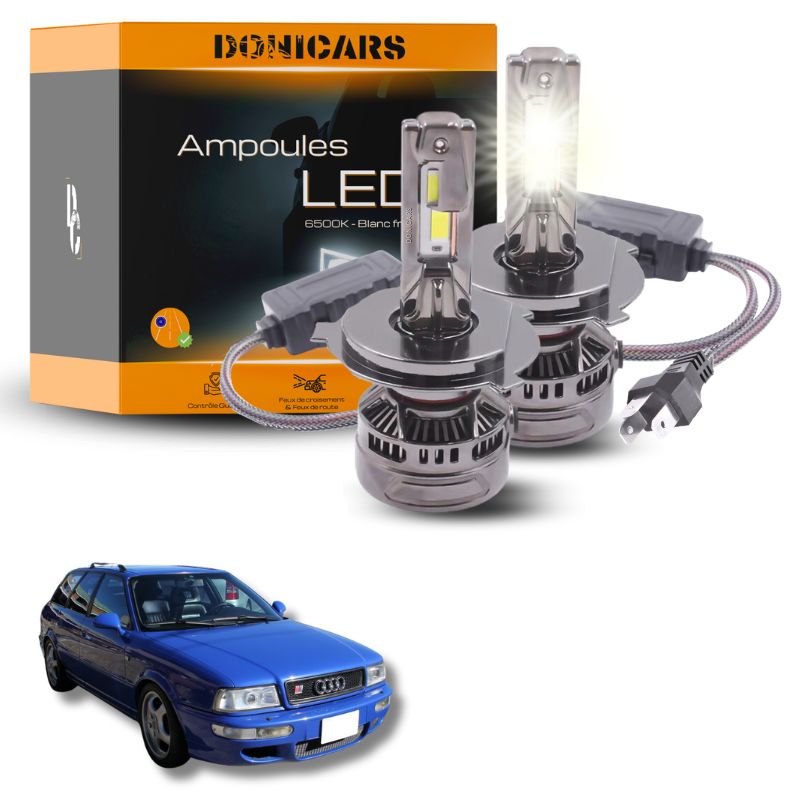 Pack Ampoules LED H4 140W Canbus - Audi 80 / S2 / RS2 (1991 - 1995) Donicars