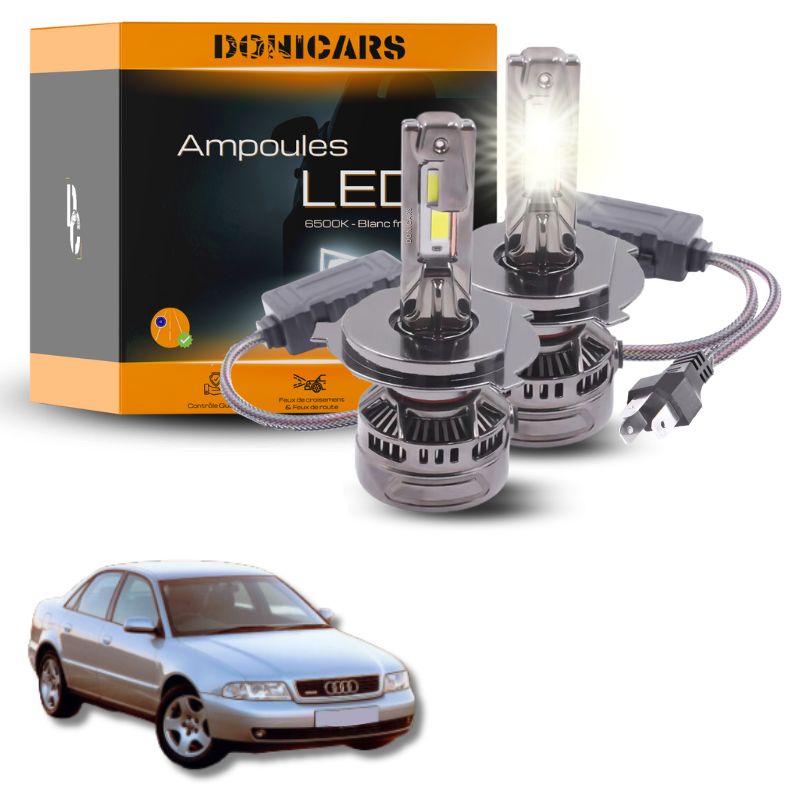 Pack Ampoules LED H4 140W Canbus - Audi A4 B5 (1994 - 2001) Donicars