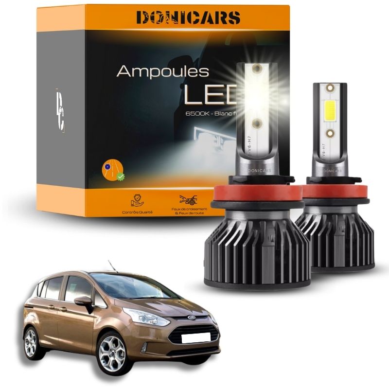 Pack Ampoules LED H7 Ford B-Max (2012 à 2018) - Kit LED Donicars