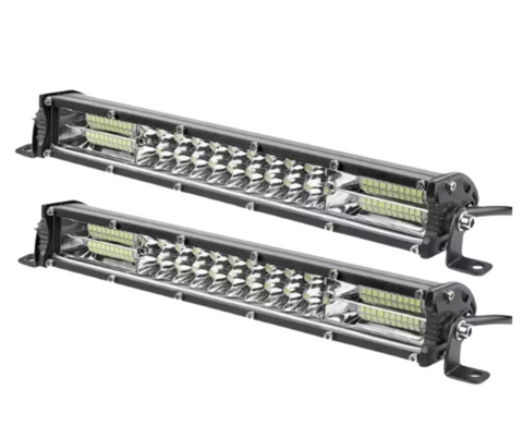 Barre LED calandre 4x4 68W, Camion, Quad et Voiture - Barre LED double rangée 68W Donicars