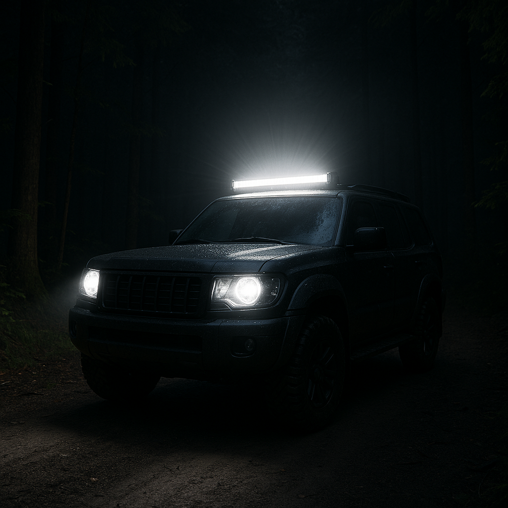 Barre LED calandre 4x4 68W, Camion, Quad et Voiture - Barre LED double rangée 68W Donicars