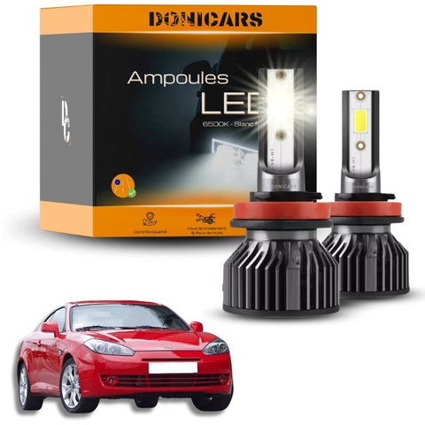 Pack Ampoules LED H7 Hyundai Coupe 2 (2001 à 2007) - Kit LED Donicars