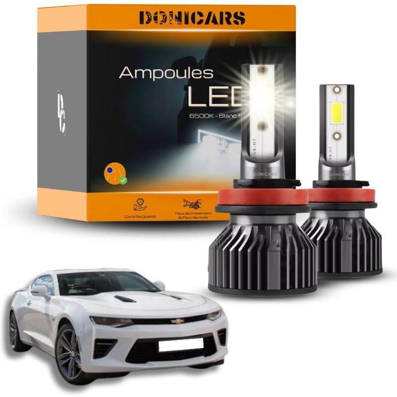 Pack Ampoules LED H11 Chevrolet Camaro (2009 - 2015)  - Kit LED Donicars