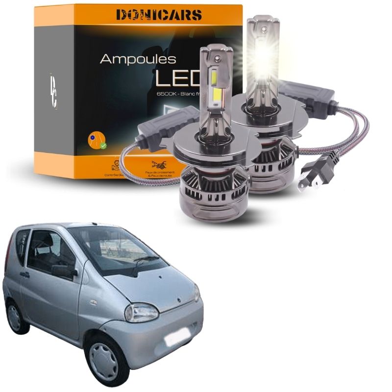 Pack Ampoules LED H4 140W Canbus pour Casalini Ydea (2008 à 2013) - Phares Avants Casalini Donicars