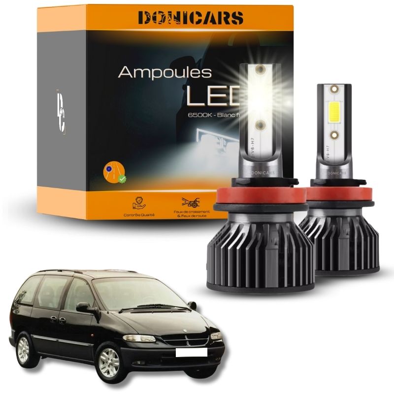 Pack Ampoules LED H4 Chrysler Voyager III (2001 - 2007)  - Kit LED Donicars