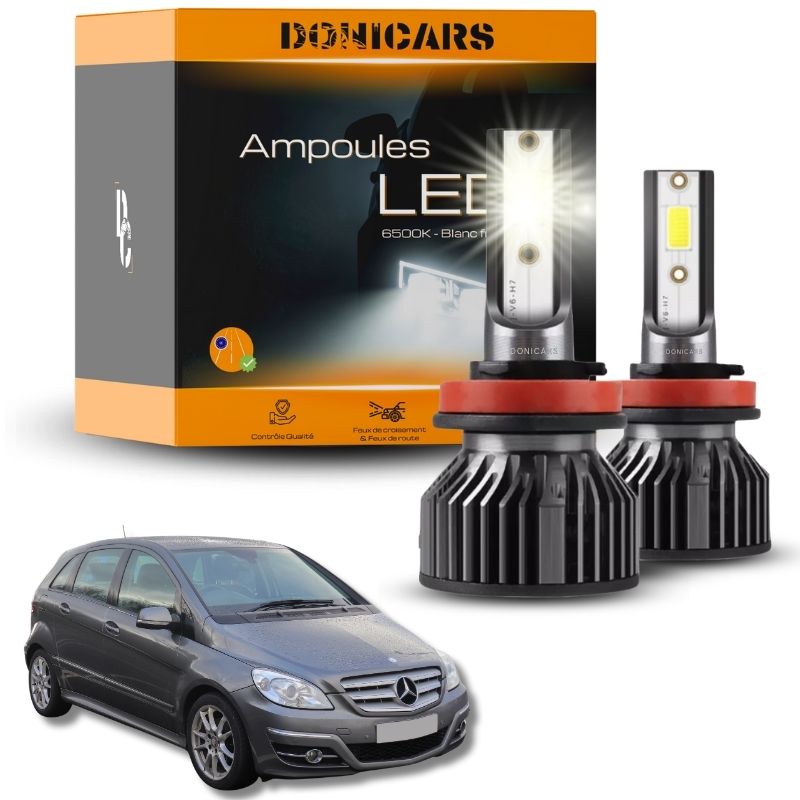 Pack Ampoules LED H7 Mercedes Benz Classe B (W245) (2005 à 2011) - Kit LED Donicars