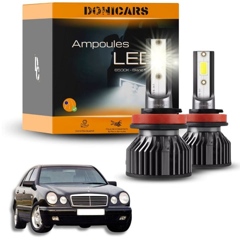 Pack Ampoules LED H7 Mercedes Benz Classe E (W210) (1995 à 2002) - Kit LED Donicars