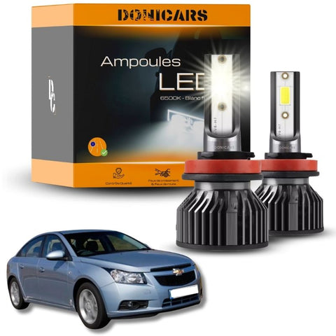 Pack Ampoules LED H4 Chevrolet Cruze 2 (2015 à 2016) - Kit LED Donicars