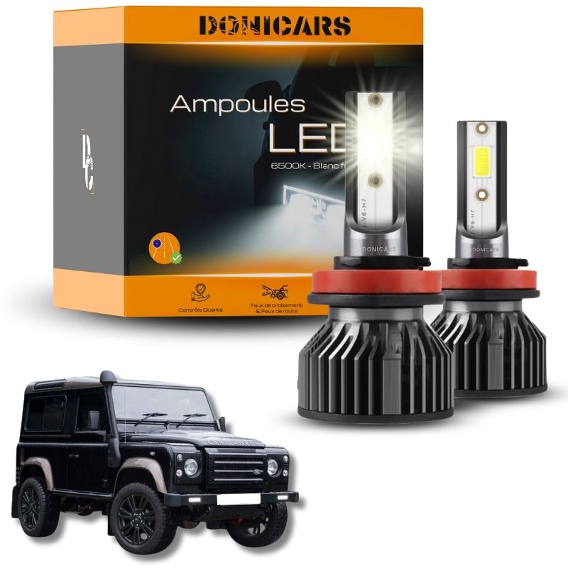 Pack Ampoules LED H4 Land Rover Defender (2007 à 2016) - Kit LED Donicars