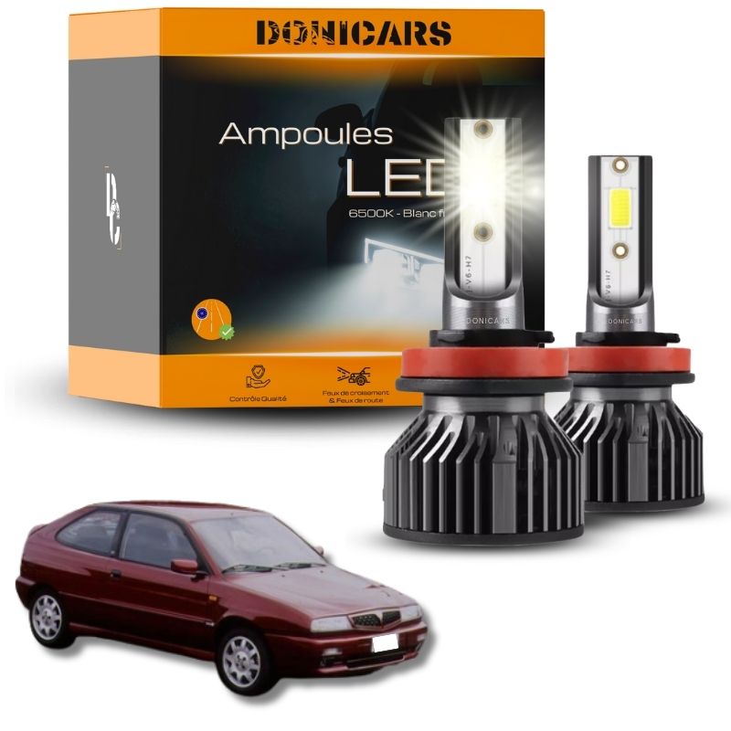 Pack Ampoules LED H1 Lancia Delta 2 (1993 - 1999)  - Kit LED Donicars