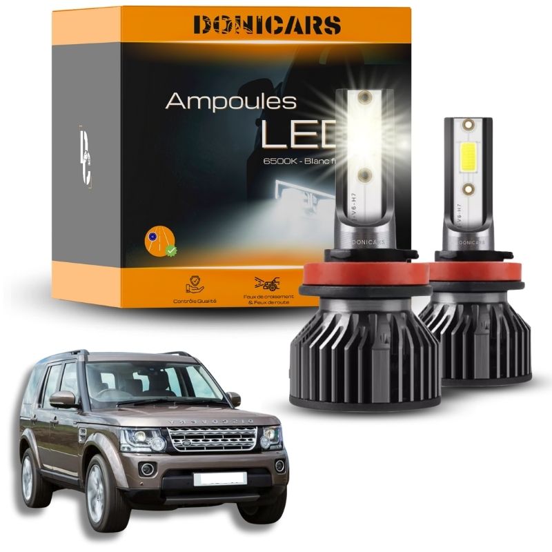 Pack Ampoules LED H7 Land Rover Discovery 4 (2009 à 2017) - Kit LED Donicars