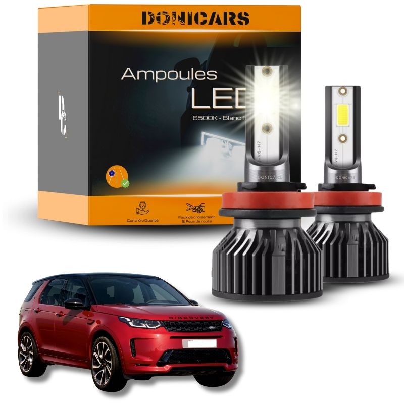 Pack Ampoules LED H7 Land Rover Discovery Sport (2015 à 2023) - Kit LED Donicars