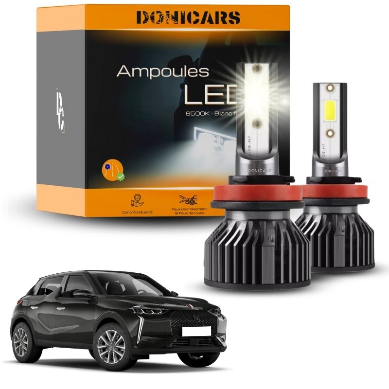 Pack Ampoules LED H7 DS3 phase 2 (2016 à 2020) - Kit LED Donicars