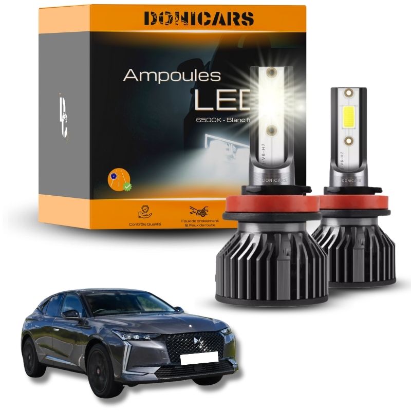Pack Ampoules LED H7 Citroën DS4 (2011 à 2015) - Kit LED Donicars