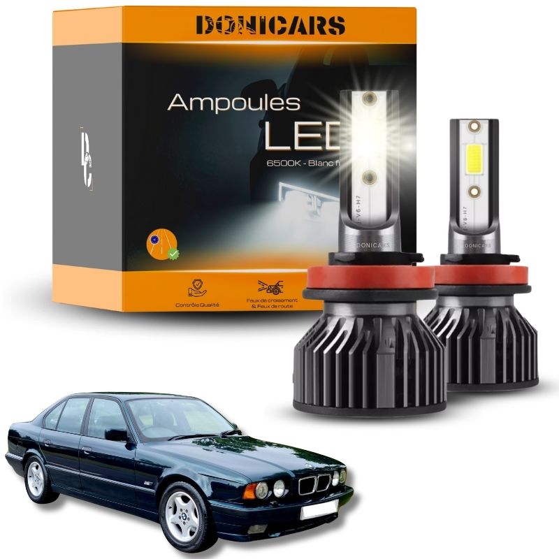 Pack Ampoules LED H1 BMW Serie 5 (E34) (1987 - 1996)  - Kit LED Donicars