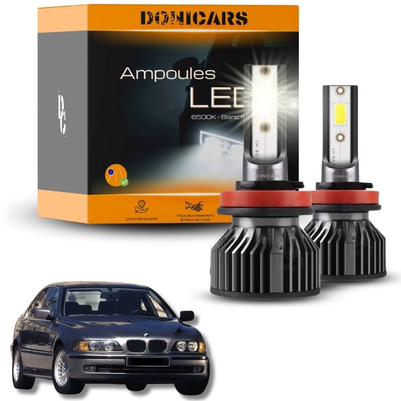 Pack Ampoules LED H7 BMW Serie 5 (E39) (1995 - 2004) - Kit LED Donicars