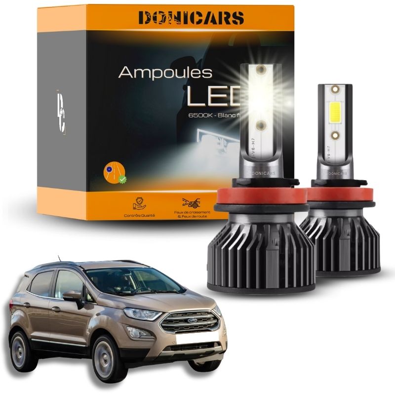 Pack Ampoules LED H4 Ford Ecosport (2013 à 2023) - Kit LED Donicars