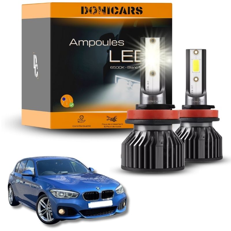 Pack Ampoules LED H7 BMW Serie 1 (F20 F21) (2011 - 2019) - Kit LED Donicars