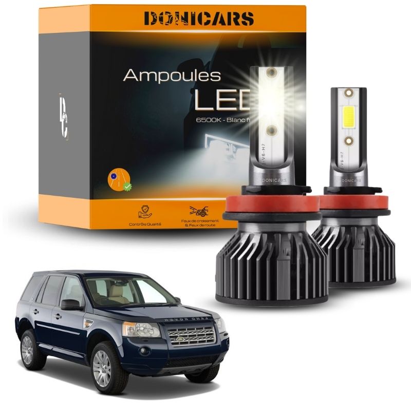 Pack Ampoules LED H7 Land Rover Freelander 2 (2006 à 2015) - Kit LED Donicars