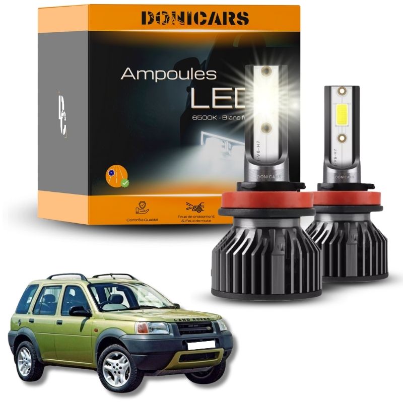 Pack Ampoules LED H4 Land Rover Freelander (1997 à 2006) - Kit LED Donicars