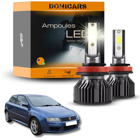 Pack Ampoules LED H4 Fiat Stilo (2001 à 2007) - Kit LED Donicars