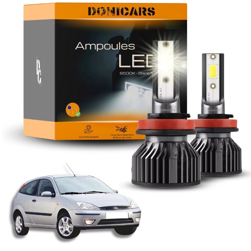 Pack Ampoules LED H4 Ford Focus MK1 (1998 - 2004)  - Kit LED Donicars