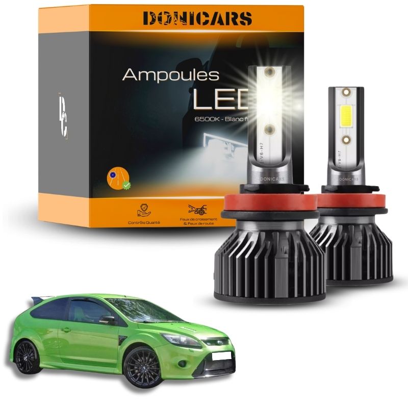 Pack Ampoules LED H7 Ford Focus MK2 (2004 à 2011) - Kit LED Donicars