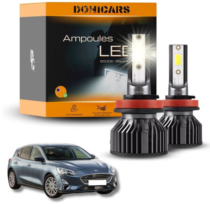 Pack Ampoules LED H7 Ford Focus MK4 (2018 à 2023) - Kit LED Donicars