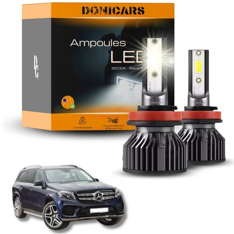Pack Ampoules LED H7 Mercedes Benz GL (X166) (2013 à 2016) - Kit LED Donicars
