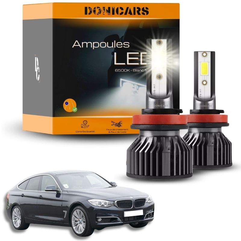 Pack Ampoules LED H7 BMW Serie 3 GT (F34) (2012-2023) - Kit LED Donicars
