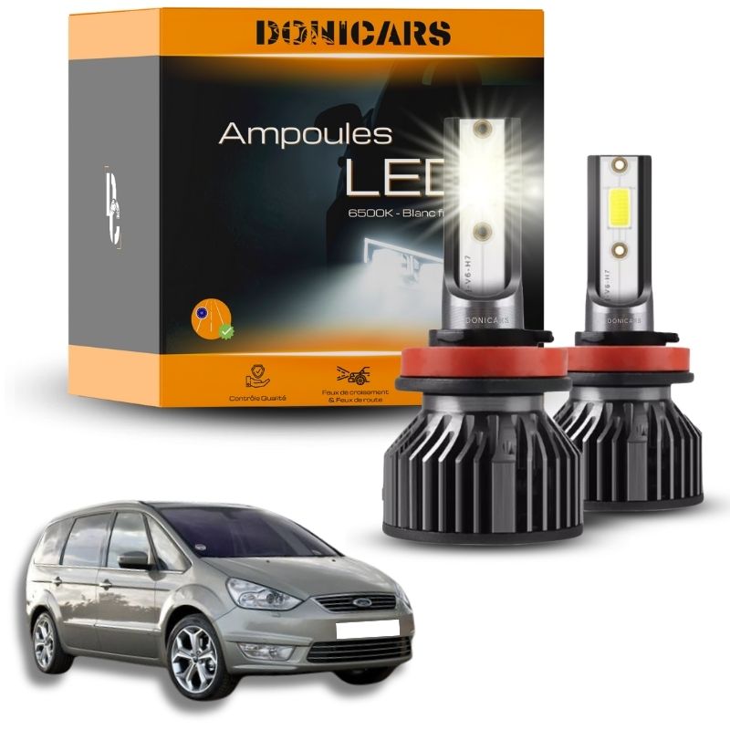 Pack Ampoules LED H7 Ford Galaxy MK2 (2006 à 2015) - Kit LED Donicars