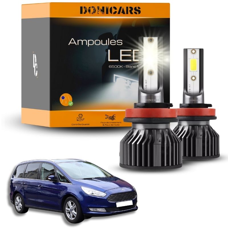 Pack Ampoules LED H7 Ford Galaxy MK3 (2015 à 2023) - Kit LED Donicars
