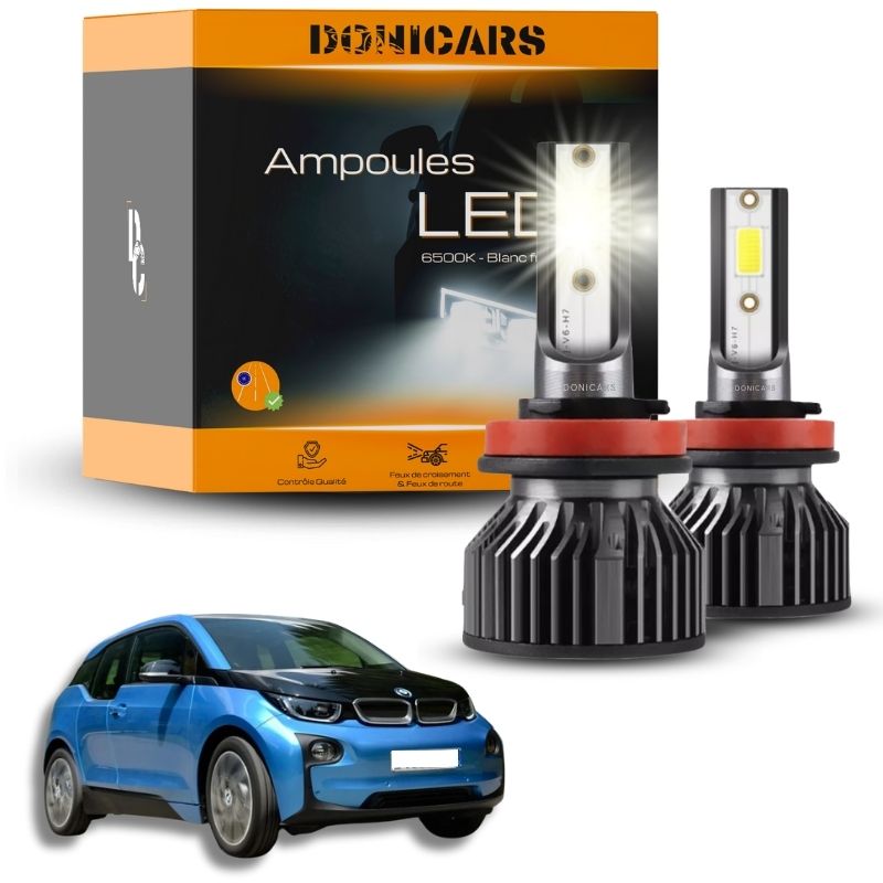 Pack Ampoules LED H7 BMW I3 (I01) (2013 - 2022) - Kit LED Donicars