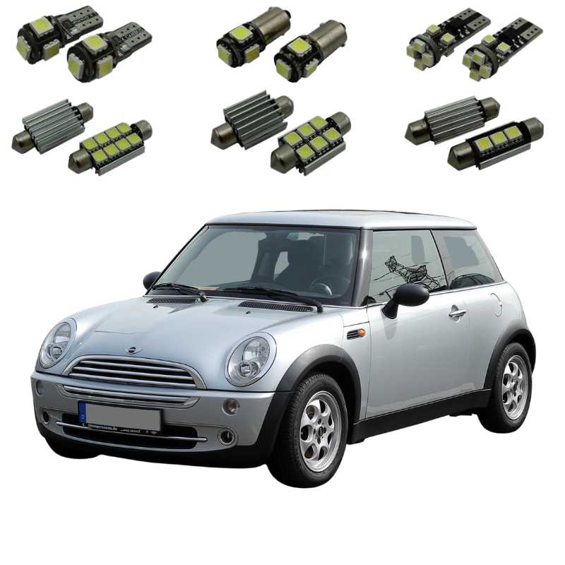Pack Ampoules LED H4 Mini Cooper III Mini One (R56) (2007 - 2014) - Ki –  Donicars