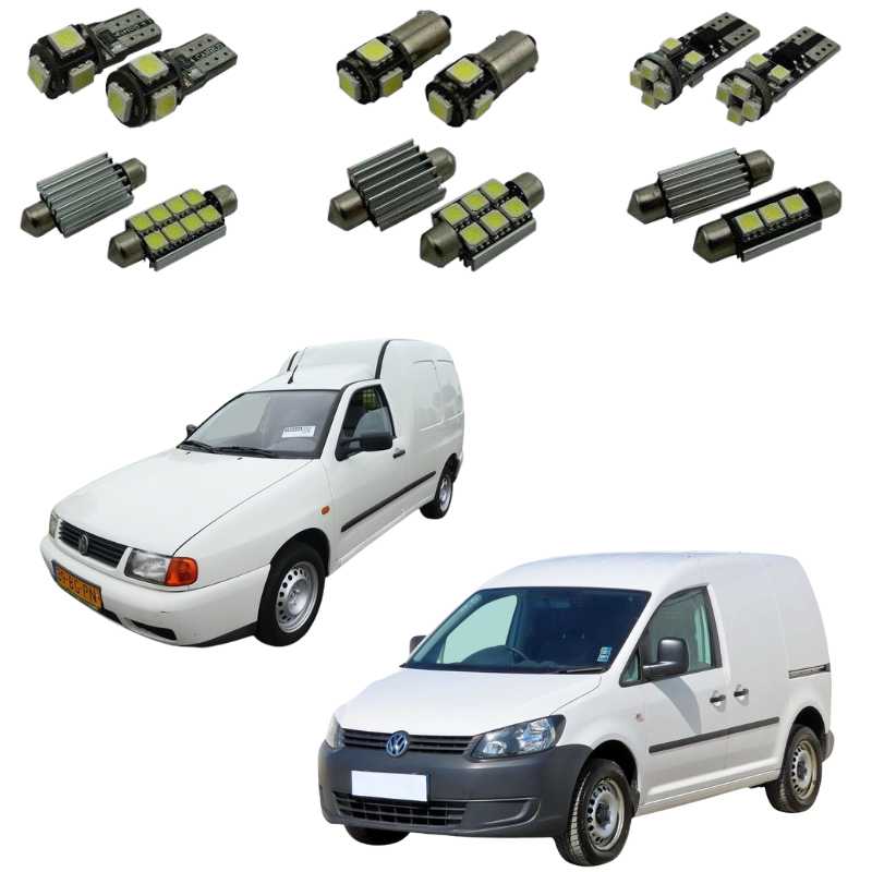 Kit LED Volkswagen Caddy utilitaire (2004-2014) sur mesure - Donicars