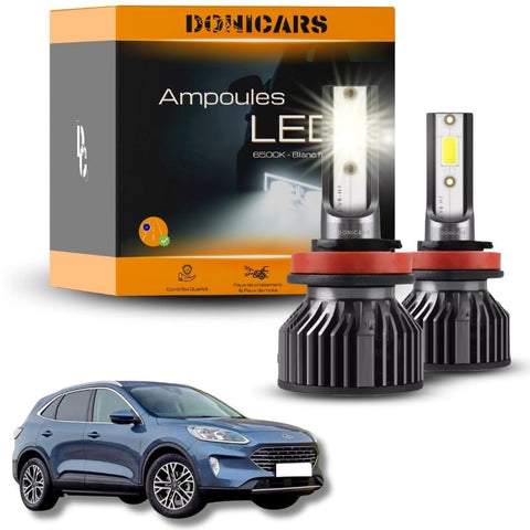Pack Ampoules LED H7 Ford Kuga 3 (2020 à 2024) - Kit LED Feux de croisement Donicars