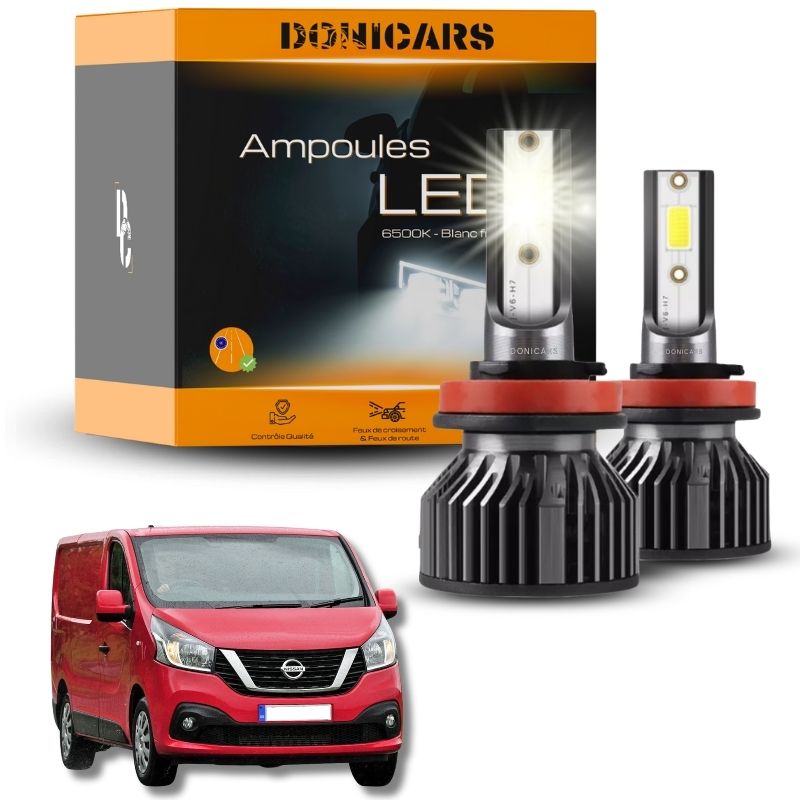 Pack Ampoules LED H7 Nissan NV300 (2016 à 2023)  - Kit LED Donicars
