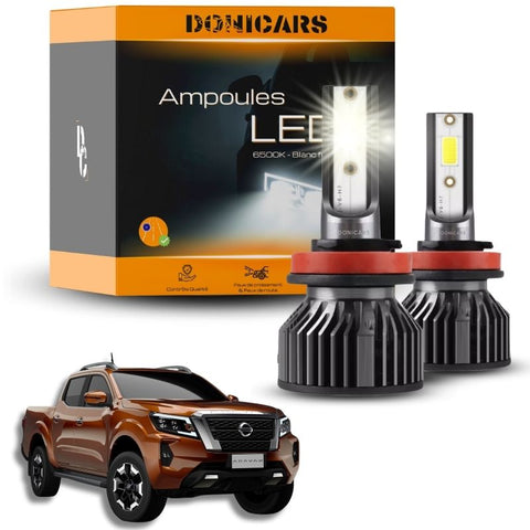 Pack Ampoules LED H7 Nissan Navara IV (D23) (2015 à 2021)  - Kit LED Donicars