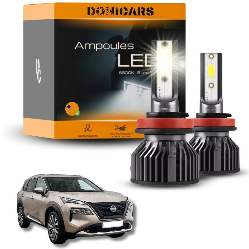 Pack Ampoules LED H7 Nissan X Trail IV (2022 - 2023)  - Kit LED Donicars