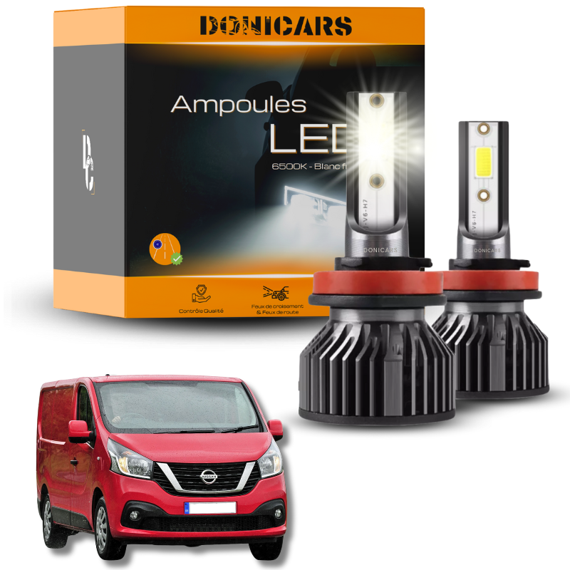 Pack Ampoules LED H16 Nissan NV300 (2019 à 2023) - Anti-brouillard Donicars