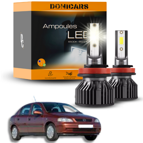 Pack Ampoules LED H7 Opel Astra G (1998 - 2004)  - Kit LED Donicars