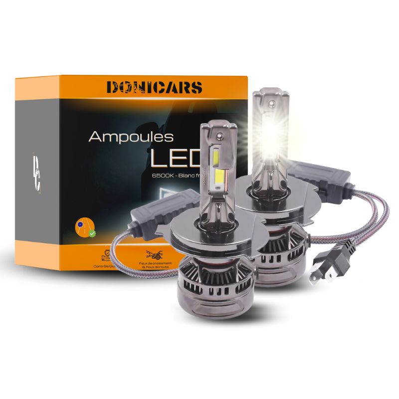 Pack Ampoules LED H4 140W Canbus - Kit LED Haute Performance Donicars