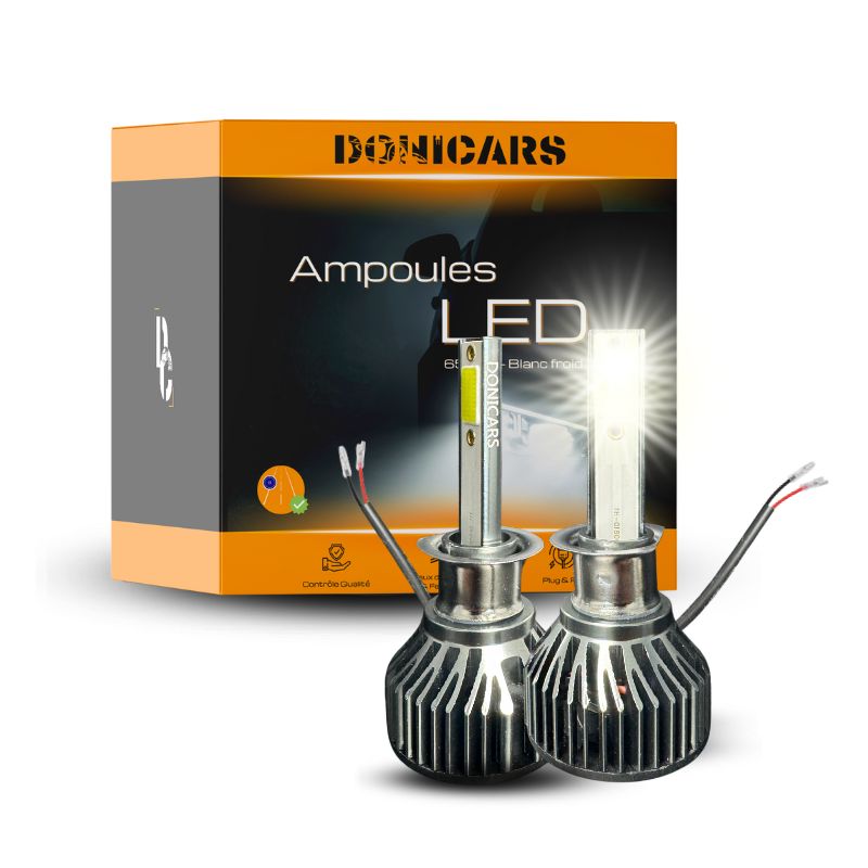 Pack ampoules LED H1 KIA cee‘d I 5 portes (ED) (12.2006 à 12.2012) Donicars