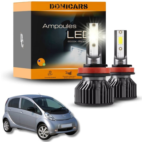 Pack Ampoules LED H7 Peugeot Ion (2010 à 2020)  - Kit LED Donicars