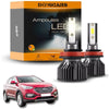 Pack Ampoules LED H7 Hyundai Santa Fe 3 (2012 à 2018) - Kit LED Donicars