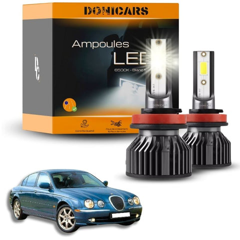 Pack Ampoules LED H7 Jaguar S Type (1999 à 2008) - Kit LED Donicars